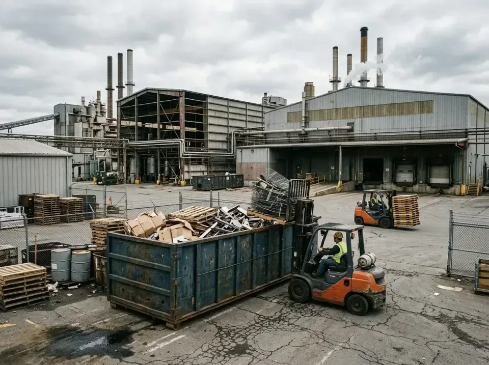 industrial-factory-scrap-conta-003 — frequently asked questions, Cheap Roll-off Dumpster Rentals in Hooks, TX